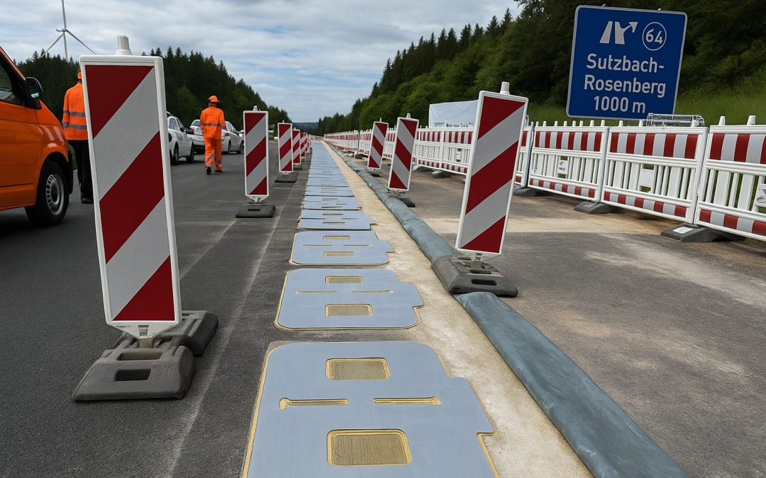 Induktives Laden auf der Autobahn: Erste Teststrecke auf der A6 offiziell gestartet